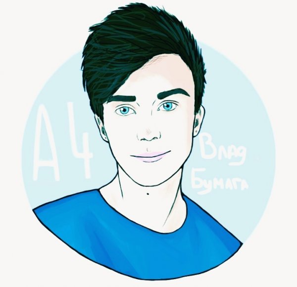 Брайан в мультяшном стиле