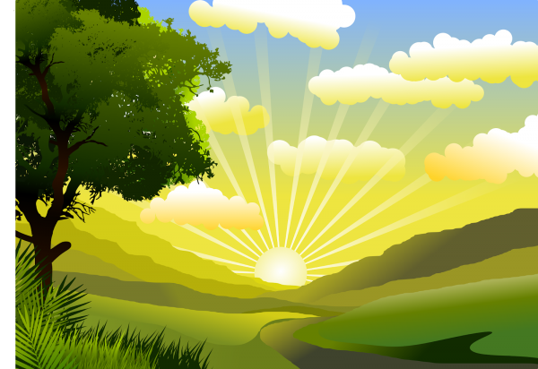 Детский пейзаж