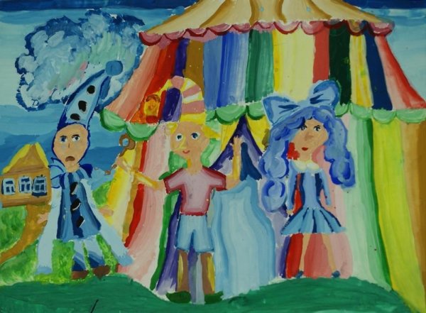 Рисование мир театра