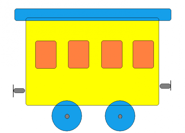 Вагончики для математики