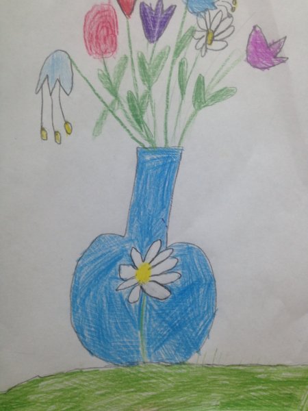 Цветы для рисования детям