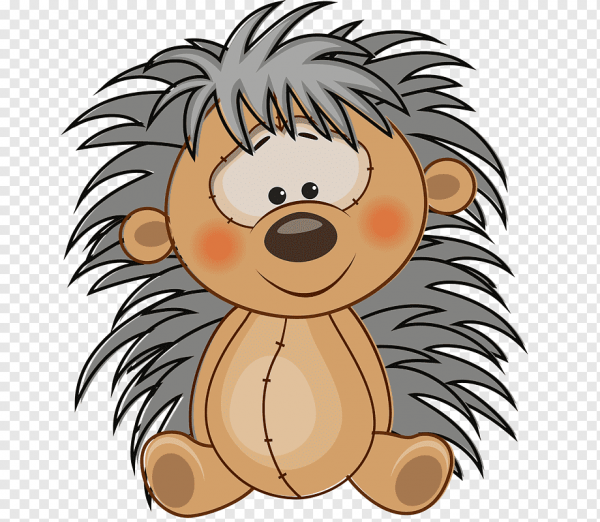 Ежик мультяшный