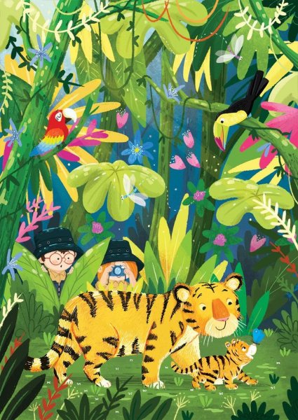 Джунгли иллюстрация