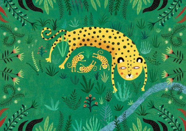 Джунгли арт Минимализм