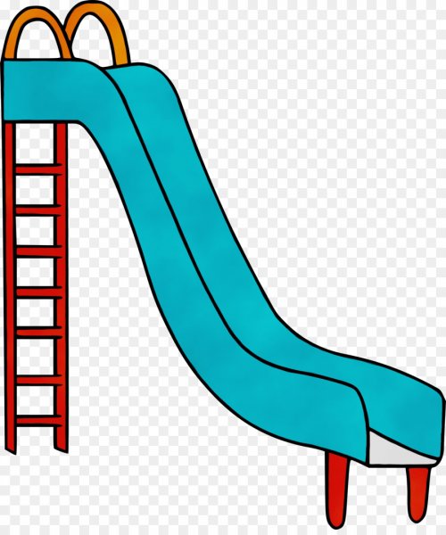 Детская горка мультяшная