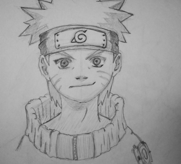 Рисунки для срисовки Наруто