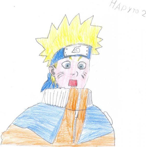 Карикатура Наруто