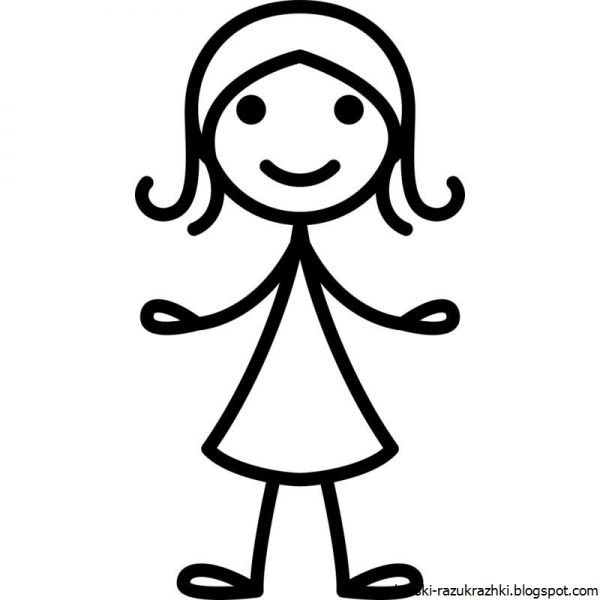 Нарисованный человечек