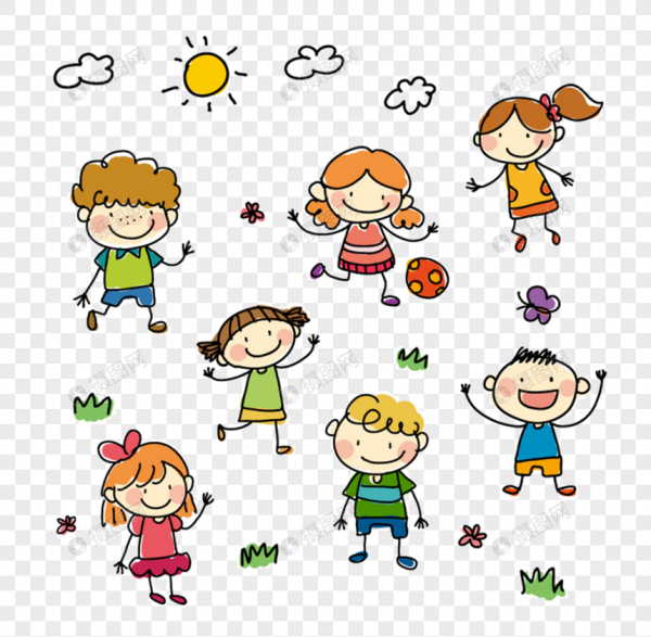 Дети вектор