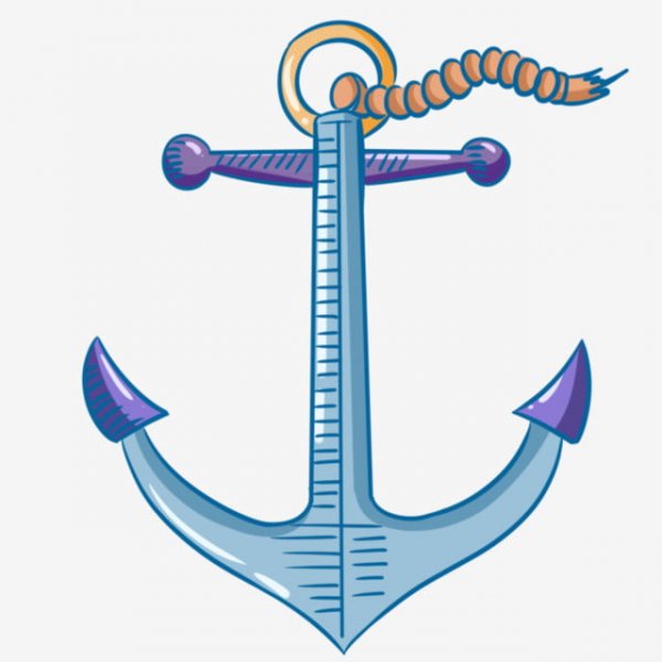 Якорь из мультфильма