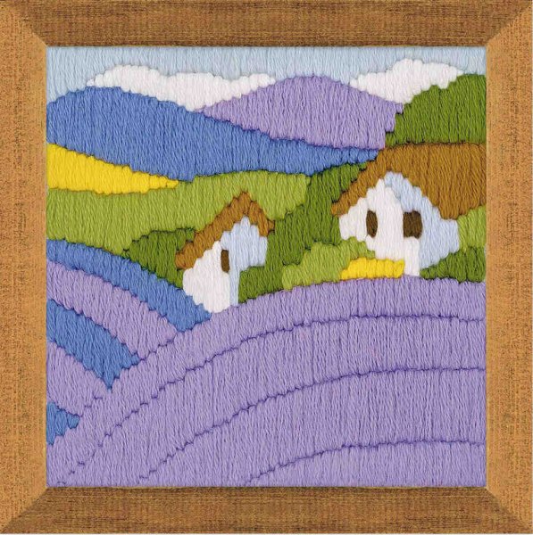 Вышивка лонгстич набор Риолис