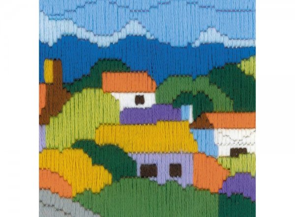 Вышивка лонгстич набор Риолис