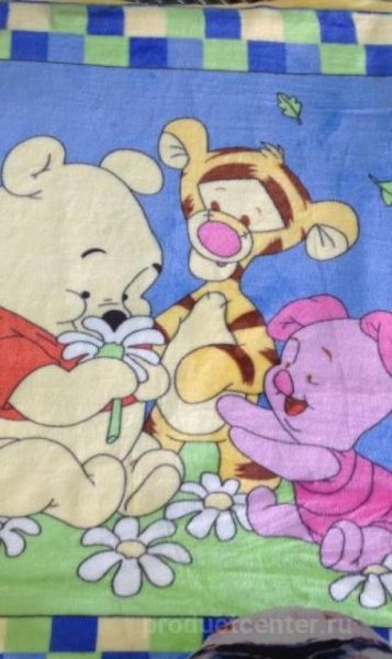 Детский плед с Винни пухом
