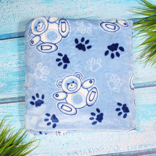 Плед велсофт ромашки