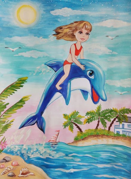 Рисунки на летнюю тематику