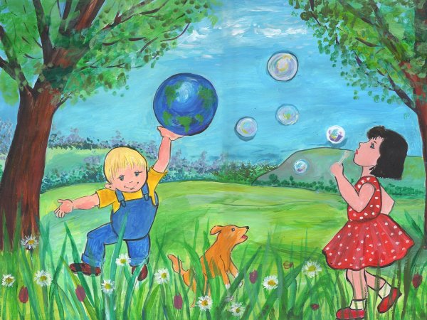 Природа глазами детей