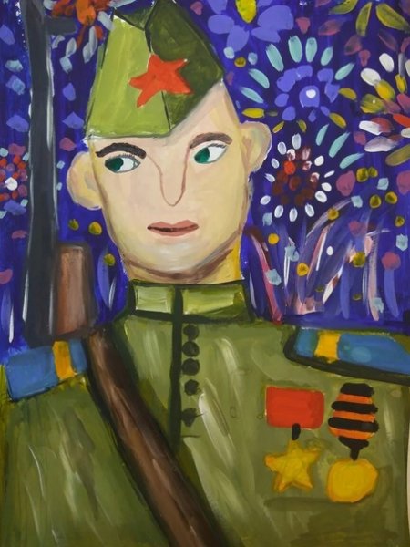 Рисунок на тему защитники Отечества
