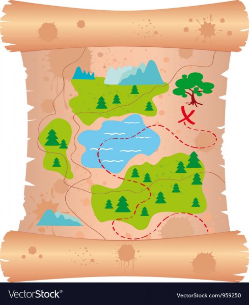 Сказочная карта местности