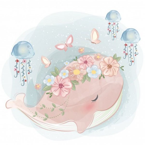 Акварельные иллюстрации детские