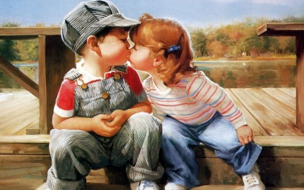 Картины с детьми