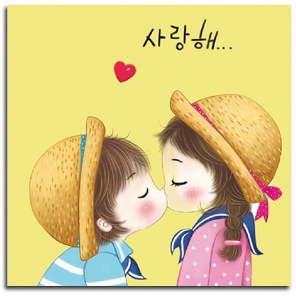 Фон детский поцелуи