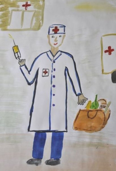 Нарисовать доктора