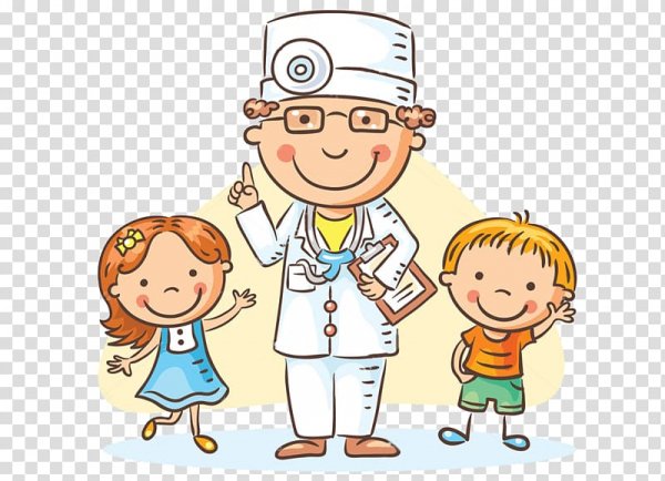 Доктор Айболит рисунок детский