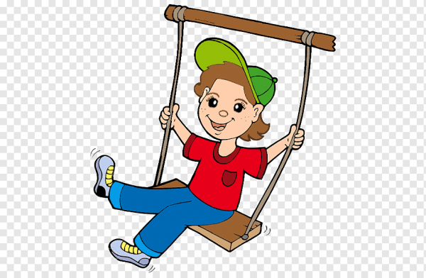 Качели рисунок