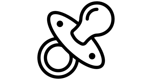 Пустышка силуэт