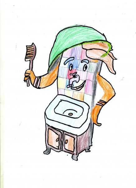 Мойдодыр нарисовать