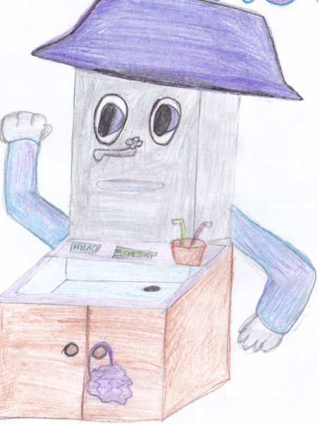 Рисунок к сказке Мойдодыр