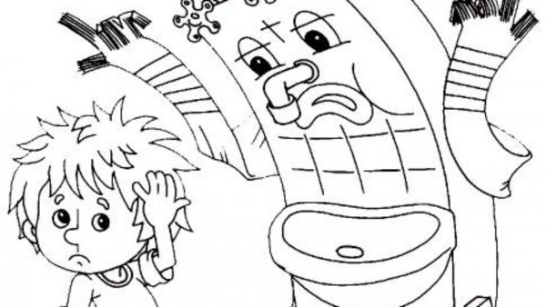 Умывальник Мойдодыр мультик