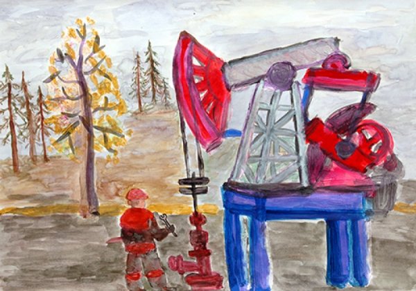 Конкурс рисунков завод