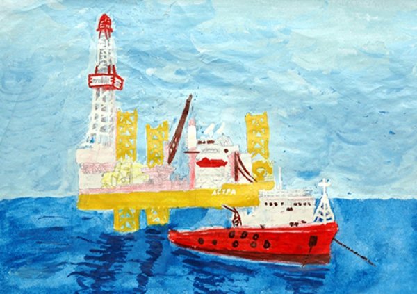 Лукойл рисунок