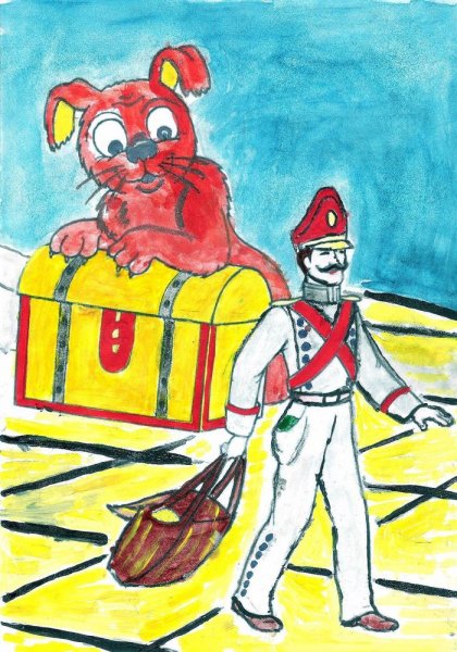 Огниво Андерсен зарисовки