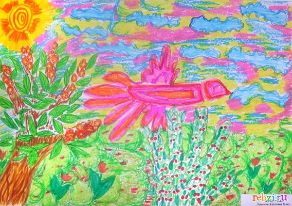 МИМОЗЫРЯ рисунок