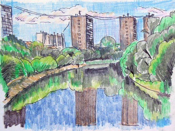 Краснодар рисунки города