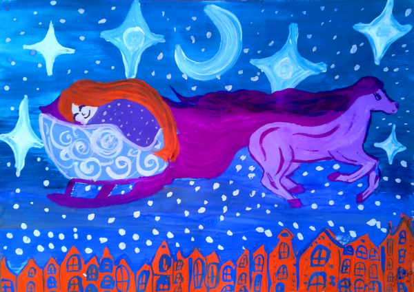 Нарисовать сон