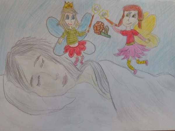 Волшебные сны рисунки карандашом