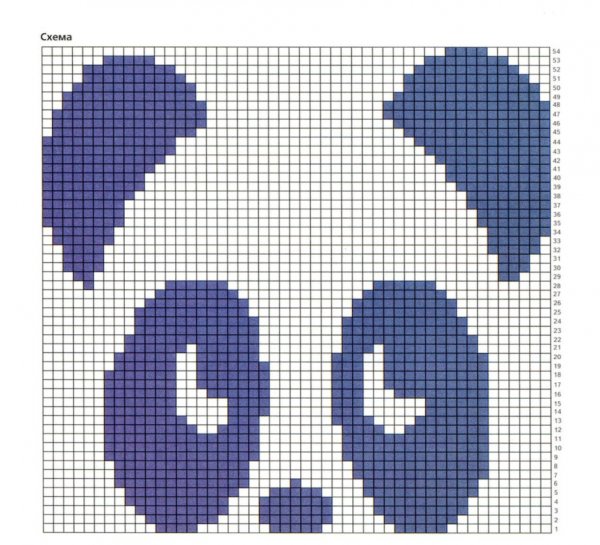 Схемы для вывязывания рисунков