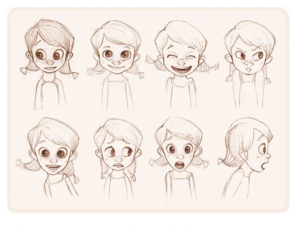 Скетч персонажи дети