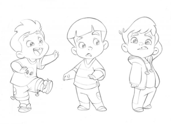 Рисунки для срисовки для детей