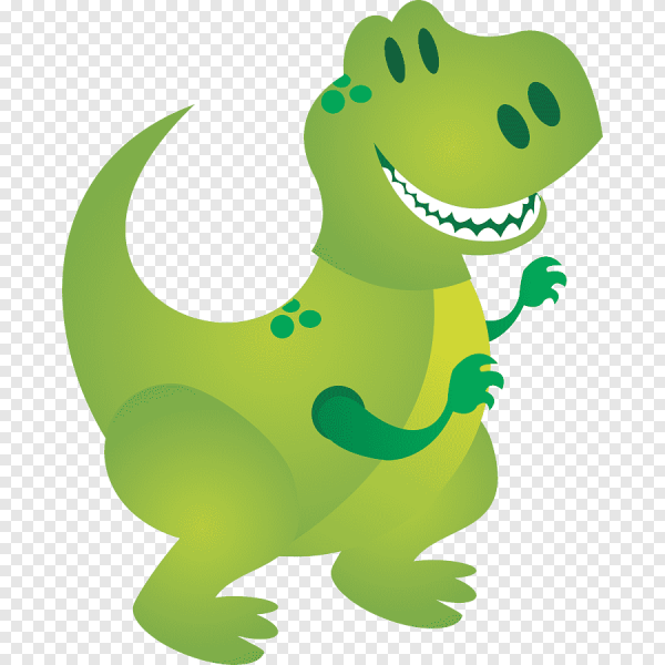 Веселый динозавр