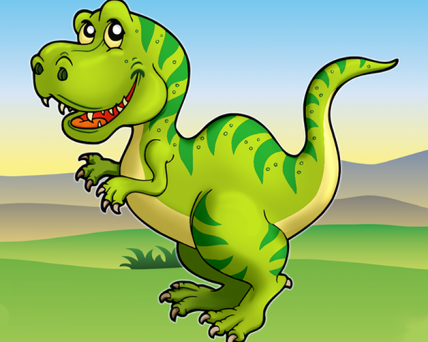 Динозавр мультяшный