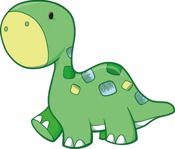 Милые динозавры для детей