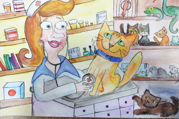 Рисунок на тему моя профессия