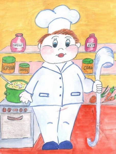 Рисование на тему профессии