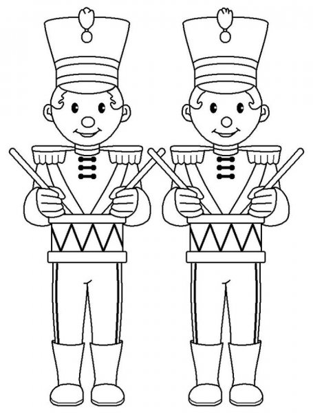 Марш деревянных солдатиков Чайковский рисунок
