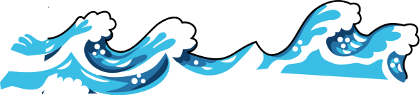 Волны мультяшный