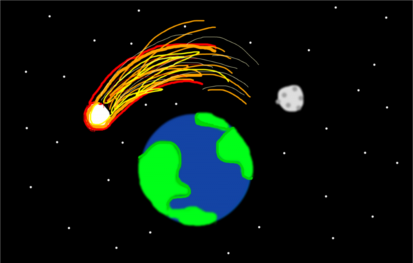 Рисование Комета